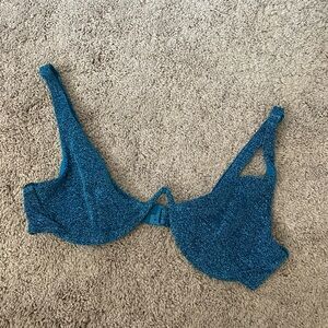 Blue Glitter Swim Rave Top (2) ASOS